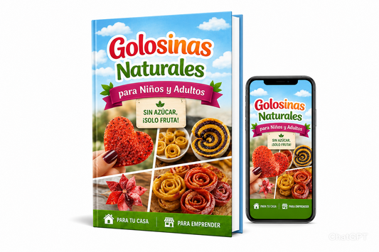Golosinas naturales con frutas